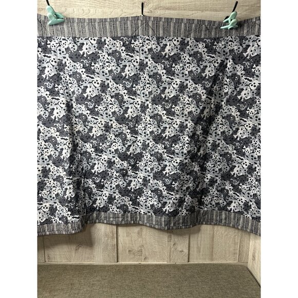 Handmade Nautical Wall Hanging Quilt Reversible Skull & Ocean Theme 43x30" - Picture 2 of 5